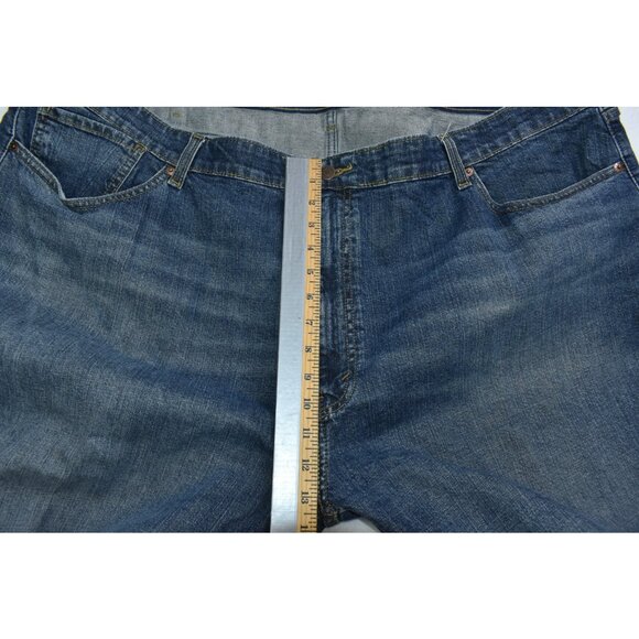 Levis Strauss Signature Gold Jeans Men's 50x30 Bootcut Denim Flex Pants -Flaws- - Picture 16 of 16